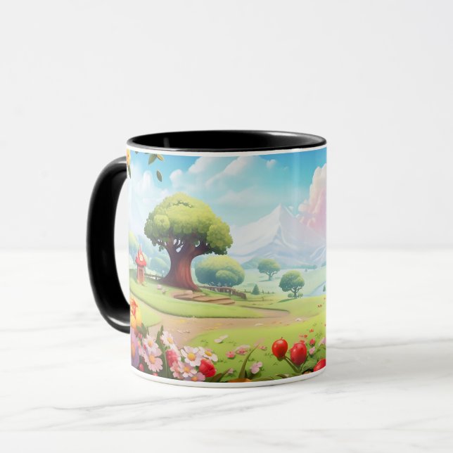Magisches Fantasieland Tasse (Vorderseite Links)