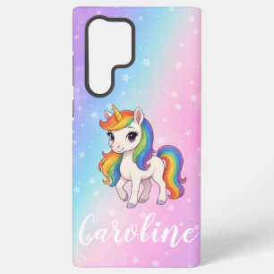 Magisches farbenfrohes Einhorn Samsung Galaxy Hülle