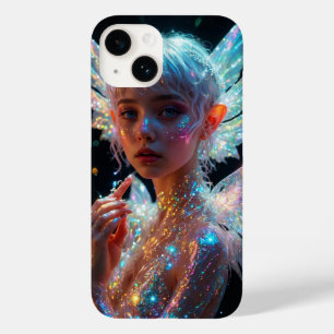 Magisches Feen-Mädchen Glitter iPhone 14 Hülle - F