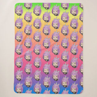 Magisches Fluffin Einhorn Sherpa Blanket, alle Grö Sherpadecke