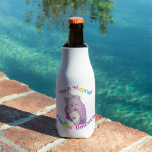 Magisches Fluffin Unicorn Flasche Cooler Flaschenkühler