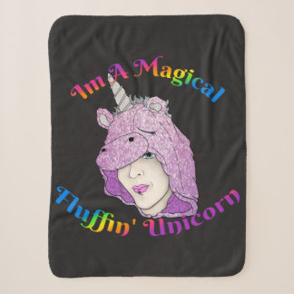 Magisches Fluffin Unicorn Kleines Sherpa Blanket Sherpadecke