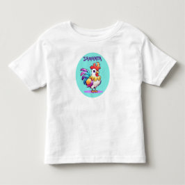 Magisches Hahn-Kleinkind-T-Shirt Kleinkind T-shirt