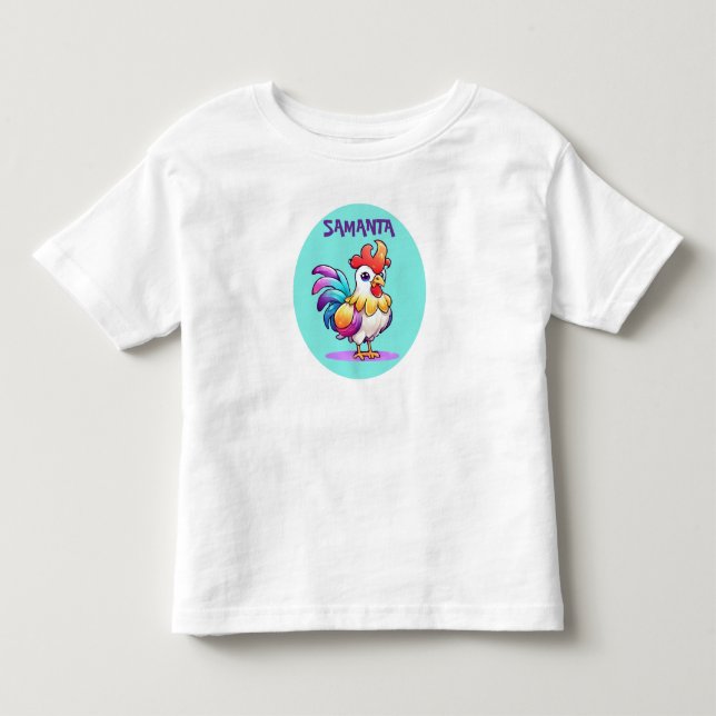 Magisches Hahn-Kleinkind-T-Shirt Kleinkind T-shirt (Vorderseite)