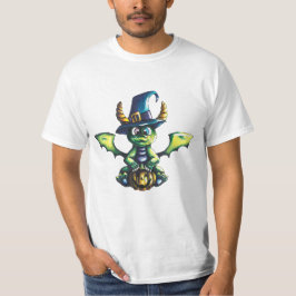 Magisches Halloween-Drachendesign T-Shirt