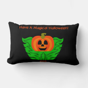 Magisches Halloween Kürbis Lumbar Kissen