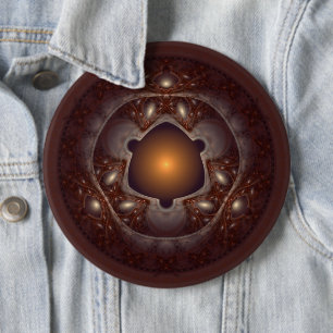 Magisches Hochglanzmuster Button