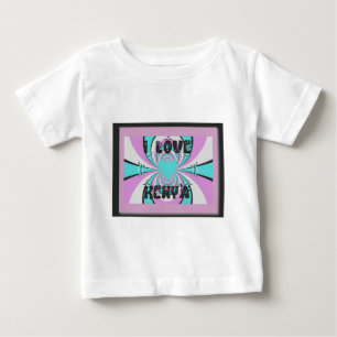 Magisches Kenia: ICH LIEBE KENIA Baby T-shirt