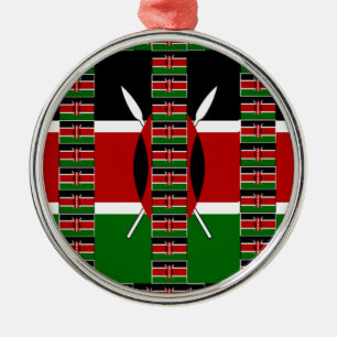 🇰 🇪 Magisches Kenia: Rahmen der Einheit und des  Silbernes Ornament
