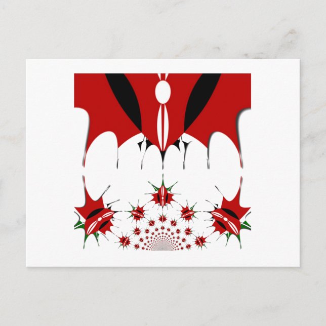 Magisches Kenia: Symmetrie der Modernität des Erbe Postkarte (Vorderseite)