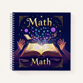 Magisches Mathematik-Aufklärungsnotizbuch | Person Notizbuch