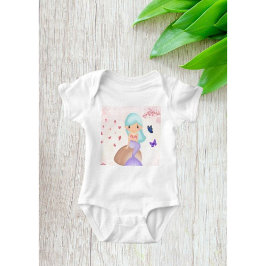 Magisches Mermaid Baby Outfit Strampler