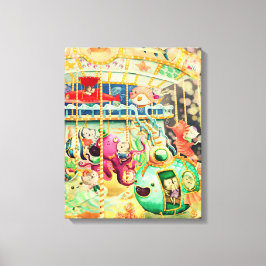 Magisches Nautikkarussell Leinwanddruck