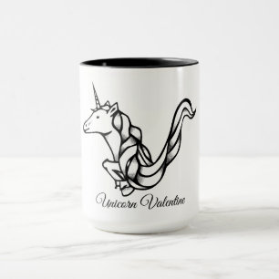 Magisches Niedliches Monogramm V Benutzerdefiniert Tasse
