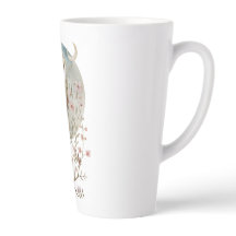 Magisches Owl Latte Tasse