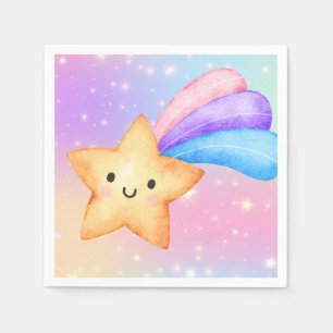 Magisches Party Shooting Star Napkin Serviette