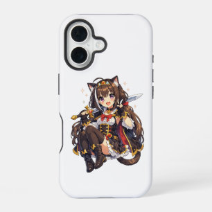 Magisches Pastell-Anime-Mädchen – Süßes Fantasy-De iPhone 16 Hülle