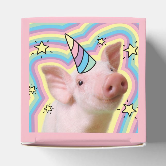 Magisches Piglet Unicorn Geschenkschachtel (Oben)