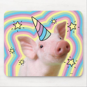 Magisches Piglet Unicorn Mousepad