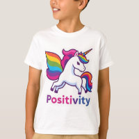 Magisches Positivitäts-Sticker-T-Shirt-Design