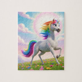 Magisches Regenbogen-Einhorn