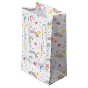 Magisches Regenbogen-Einhorn Kleine Geschenktüte