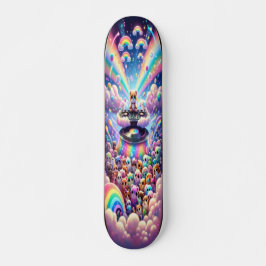 Magisches Regenbogenfestival Skateboard