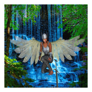 Magisches Schwert Fotodruck