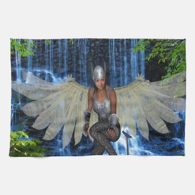 Magisches Schwert Geschirrtuch (Horizontal)