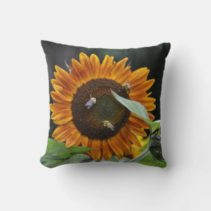 Magisches Sonnenblumenkissen Kissen