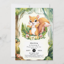 Magisches Waldeichhörnchen Geburtstag