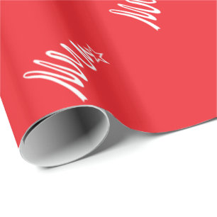 Magisches Weihnachtsbaum-Wrapping Paper Geschenkpapier