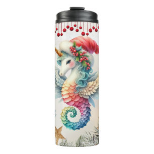 Magisches Weihnachtsgebäck Einhorn Thermosbecher