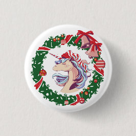 Magisches Weihnachtslied Button