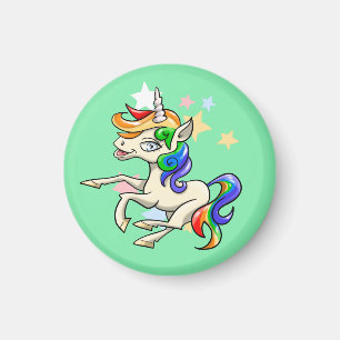 Magisches, wunderschönes Einhorn Magnet