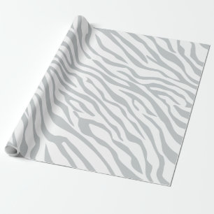 Magisches Zebra-Streifen-Klicken, zum der grauen Geschenkpapier