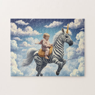 Magisches Zebro Einhorn