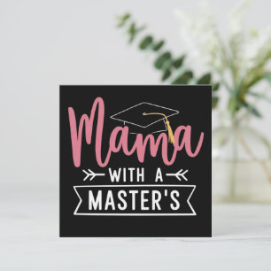 Magister Mama MBA Magisterabschluss Abschluss Einladung