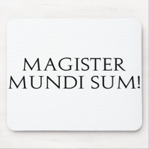 Magister Mundi Summe! Mousepad