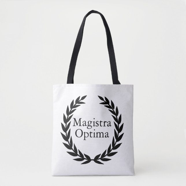 Magistra Optima Latin Teacher     Tasche (Vorderseite)