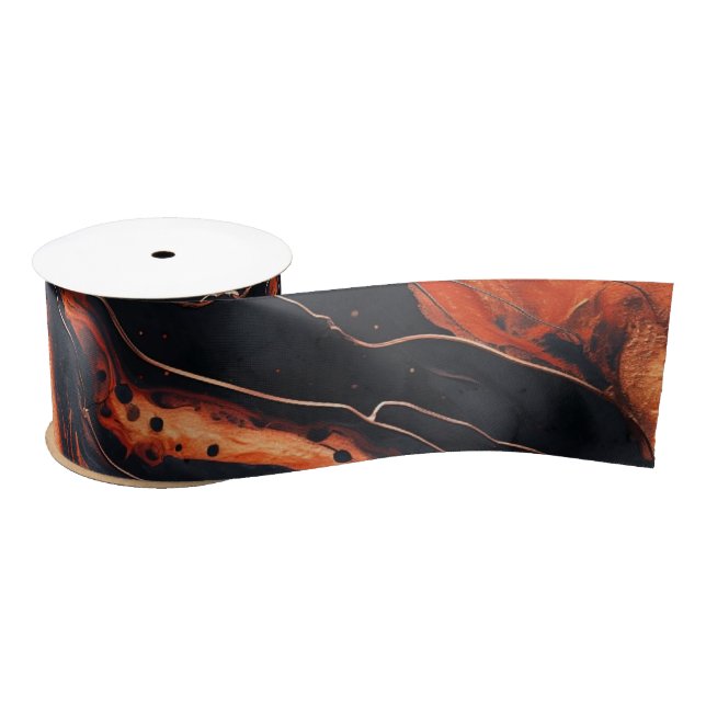 Magma Bloom Satinband (Spule)