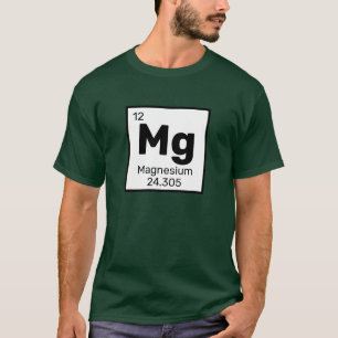 Magnésium / Tableau périodique - T-shirt élément M