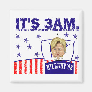 Magnet 3-AM-HILLARY
