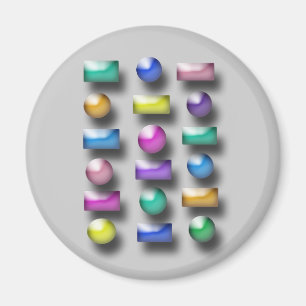 Magnet - 3D-Formen