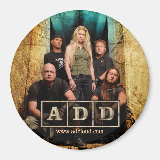 Magnet A.D.D. - Round