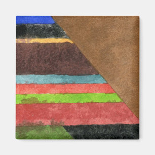 Magnet Abstrait "Chevrons"
