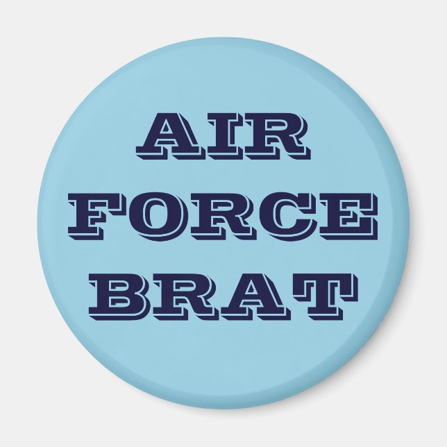 Magnet Air Force Brat (Vorne)