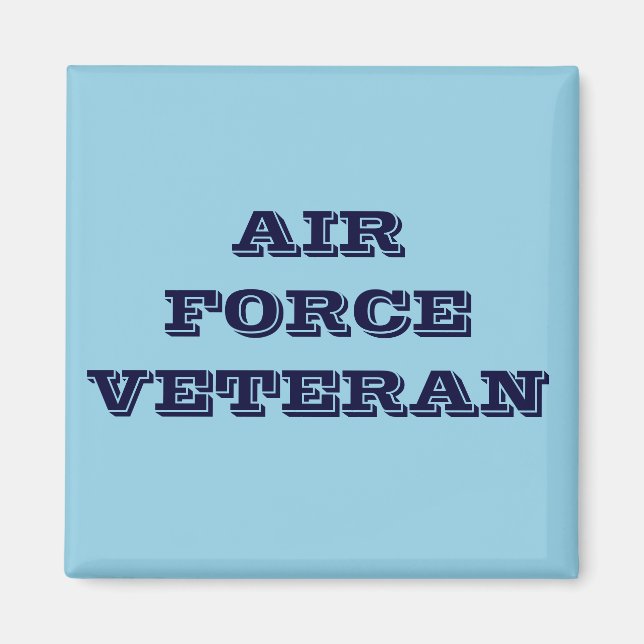 Magnet Air Force Veteran (Vorne)