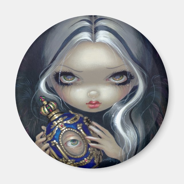 Magnet "Alchemischer Engel IV" (Vorne)