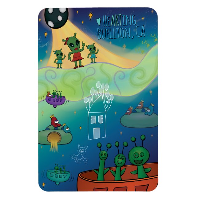 Magnet - Alien Konzert (Vertikal)